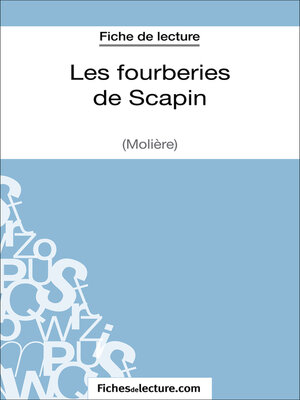 cover image of Les fourberies de Scapin de Molière (Fiche de lecture)